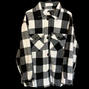 Streetwear Society, Fleece, Checkered pattern, Plaid print, Baggy  SZ:XL